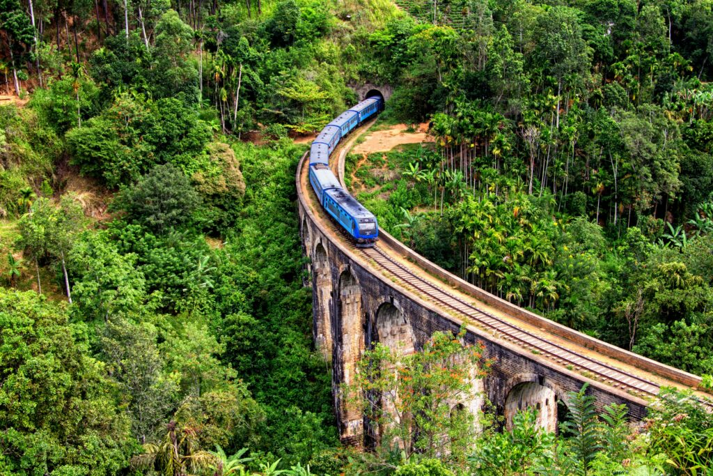 beautiful train route in india